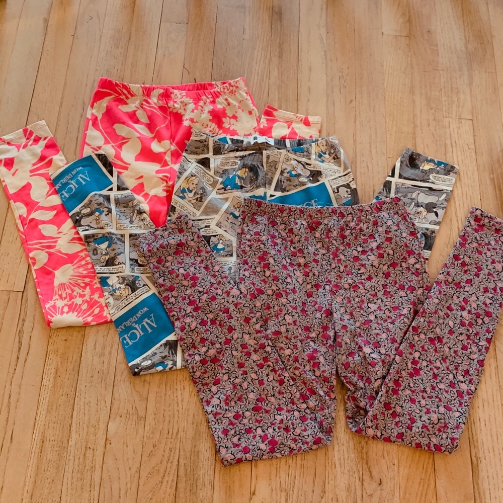 3 GAP leggings